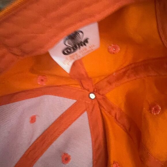 Cobra OSFA Vintage Orange Kubota Baseball Cap - Picture 2 of 5